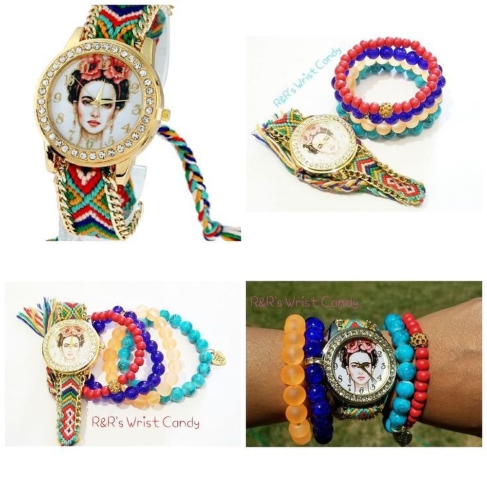 Frida Kahlo watch NWOT